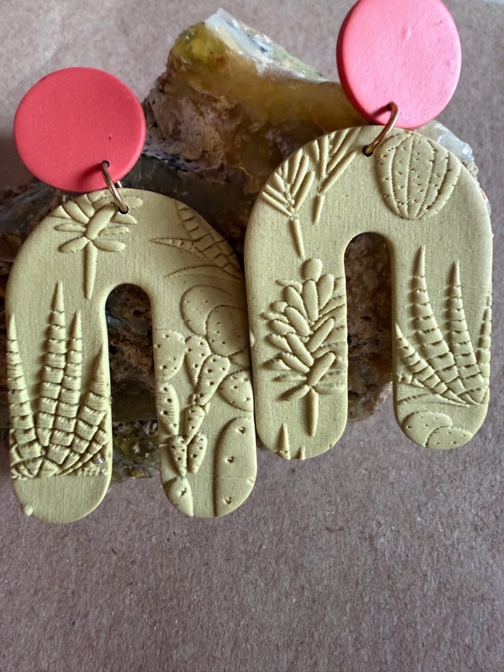 Handmade Arch Dangle Earrings